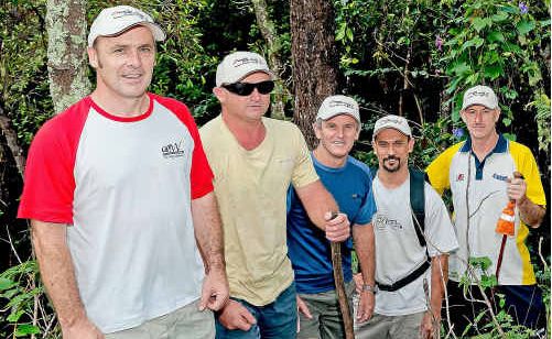 Members of the Kokoda Track team, before tackling the real thing. Members of the Kokoda Track team, before tackling the real thing.